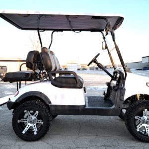Brand New Charger 48V Electric Crew Golf Cart Four Seater W/Front & Rear Cameras