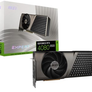 MSI Gaming RTX 4080 Super 16G Expert Graphics Card (NVIDIA RTX 4080 Super, 256-Bit, Boost Clock: 2625 MHz, 16GB GDRR6X 23 Gbps, HDMI/DP, Ada Lovelace Architecture)