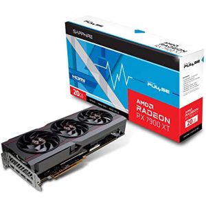 Sapphire 11323-02-20G Pulse AMD Radeon RX 7900 XT Gaming Graphics Card with 20GB GDDR6, AMD RDNA 3