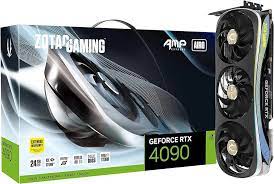 ZOTAC Gaming GeForce RTX 4090 AMP Extreme AIRO 24GB GDDR6X 384-bit 21 Gbps PCIE 4.0 Graphics Card, IceStorm 3.0 Advanced Cooling, Spectra 2.0 RGB Lighting, ZT-D40900B-10P